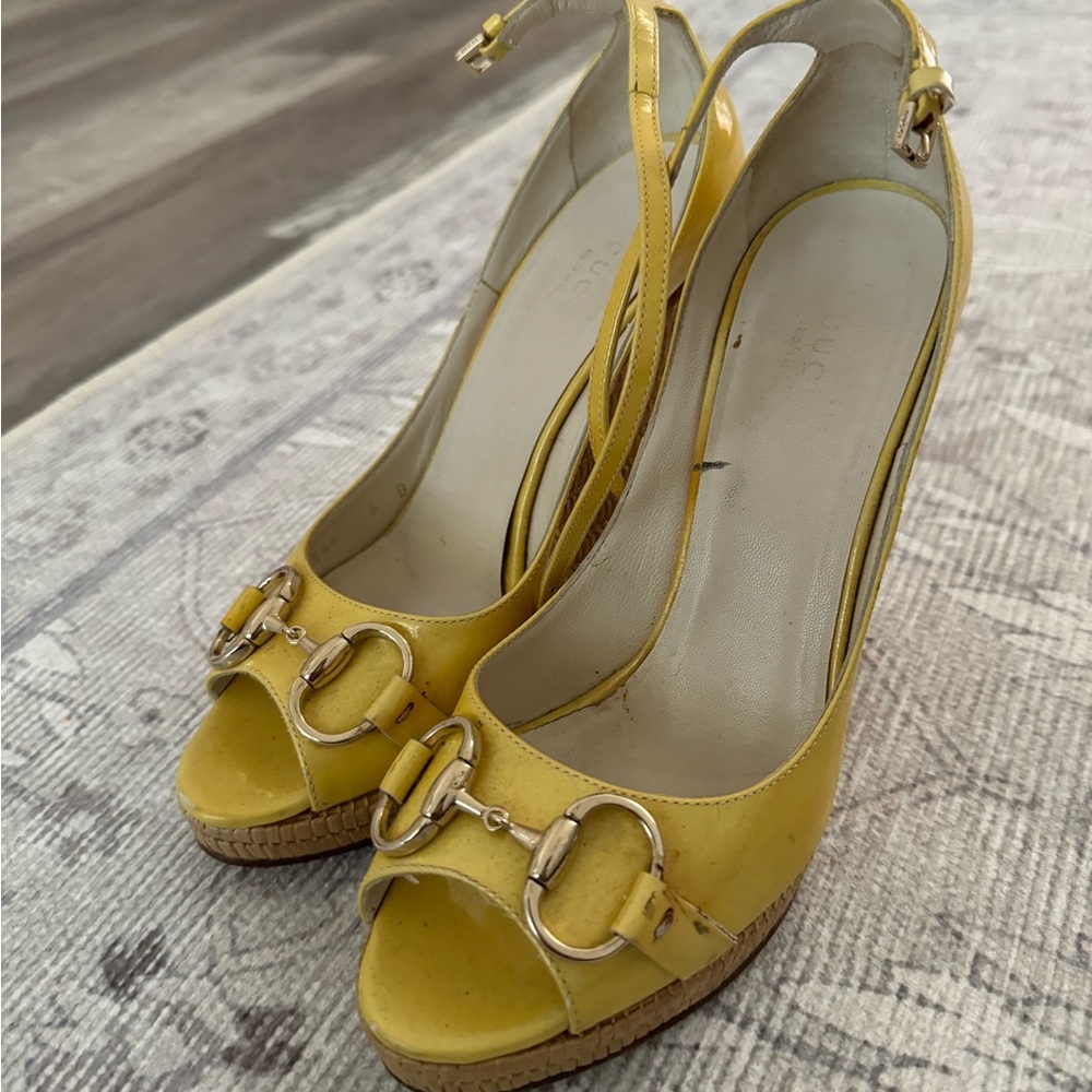 Gucci Wedges 5.5